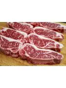 Sink your teeth into the heavenly flavor of our Wagyu Strip Steaks.