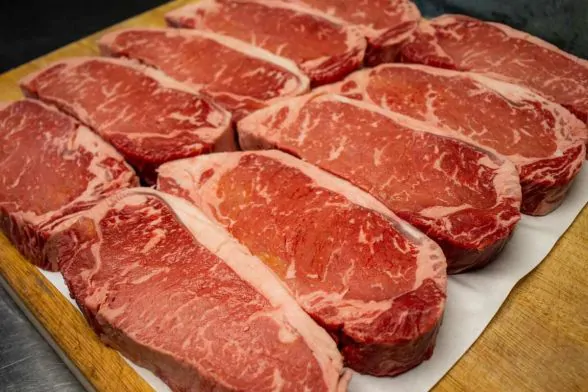 Wagyu W Grade Strip Steak with Free Shipping