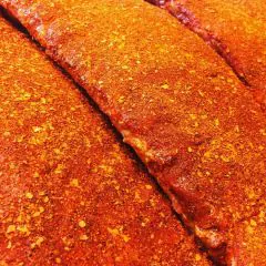 Pig rub used on St louis ribs before smoking
