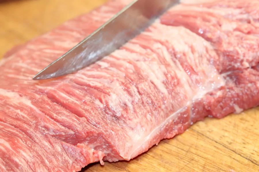 triming a tri tip
