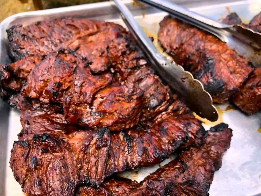 grilled flap steak